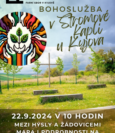 bohoslužba v stromové kapli